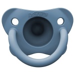 Dr. Brown’s HappyPaci 100% Silicone Pacifier 0-6m, BPA Free, White Blue Light Blue 3-Pack - Image 12