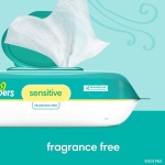 Pampers Baby Wipes Sensitive Perfume Free 12X Pop-Top Packs 1008 Count - Image 8