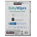 Kirkland Signature Baby Wipes, Fragrance Free, 9 Packs of 100 - Image 3