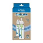 Dr. Brown’s Natural Flow® Anti-Colic Options+™ Narrow Glass Baby Bottles, 2-Pack, 8 oz/250 mL ( Packaging May Vary ) - Image 6