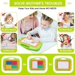 Toddler Girl Boy Toys,Magnetic Drawing Board Toddler Toys for 1-2 Year Old Girls Boy,Erasable Doodle Board Kids Easter Toy for 1 2 3 Year Old,Valentines Day Gifts for Kids Girls Boy Toddlers Birthday - Image 5