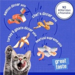 Friskies Greatest Hits Wet Cat Food, Pate Variety Pack 4 Flavours - 156 g Can (32 Pack) - Image 9