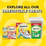TEMPTATIONS Mix-Ups Cat Treats, (Chicken, Turkey & Beef Flavour), 454g Tub - Image 7