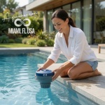Aquabeacon Signature XL Chlorine Floater with UV Coating Protection Holds up to 5X Chlorine Tablets 3" - Optimal Water Sanitation Premium Pool Chlorine Tablet Dispenser - Image 6