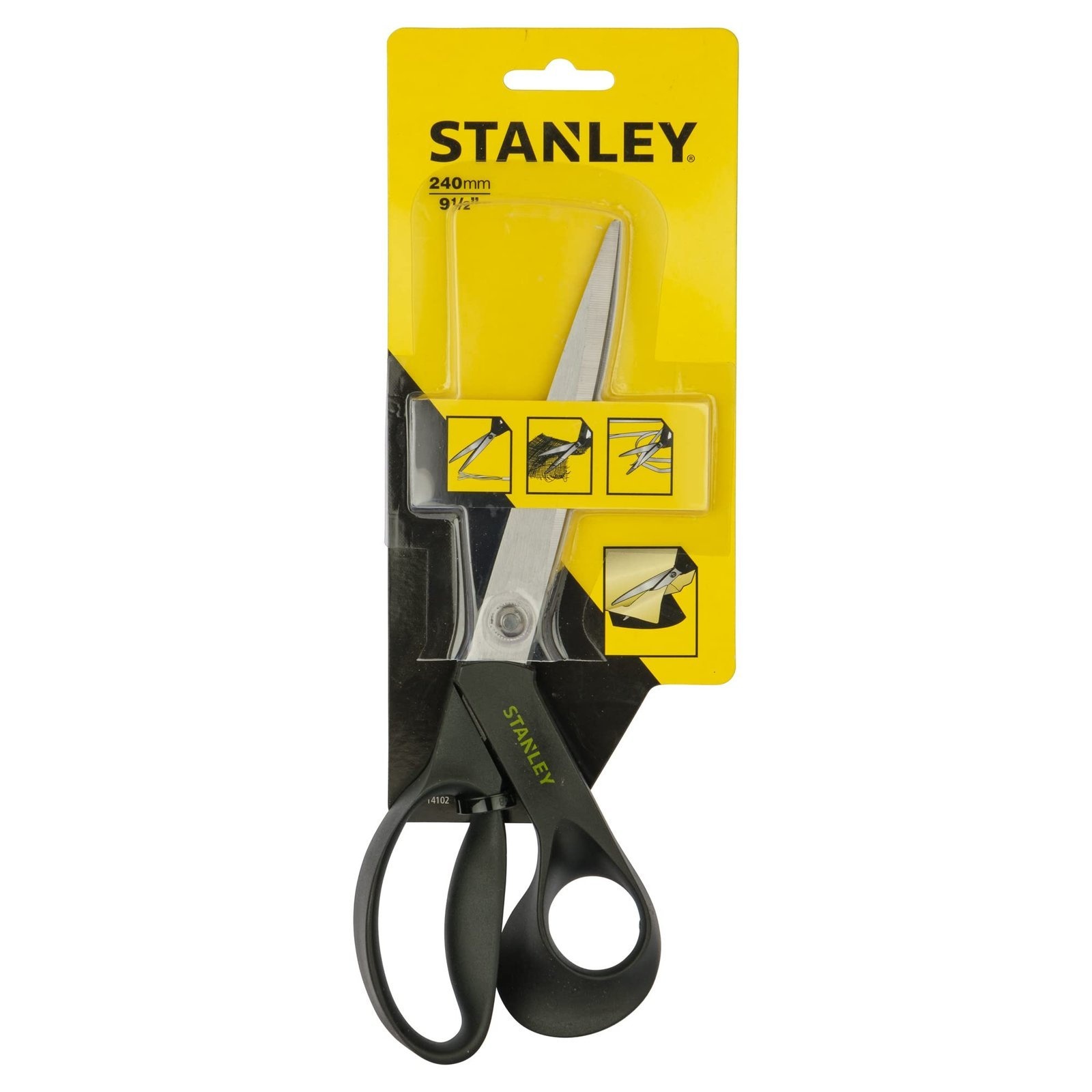 Stanley STHT0-14102 All purpose scissors, Silver/Black