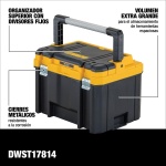 DEWALT TSTAK Tool Box, Deep, Long Handle, Extra Large Design, Fixed Divider for Tool Organization, Water and Debris Resistant (DWST17814) - Image 5