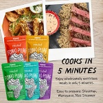 Yolélé Fonio Grain Pilaf Mix African Supergrain Ancient Grains Organic Gluten-Free Non GMO Vegan Protein Fiber Super Food Paleo-Friendly Rice Alternative, Yassa Onion, Lime, and Chili 2-Pack - Image 5