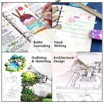 Shuttle Art 18 Pack Micro-line Pens, Waterproof Archival Ink, 11 Colors in 0.3MM Felt Tip & 7 Blacks in Sizes 0.15MM to 0.5MM Multiliner For Journaling Technical Illustrating Drawing Manga Zentangle - Image 3