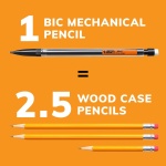 BIC Xtra-Smooth Mechanical Pencils, Medium Point, 0.7mm, 10-Count Pack - Image 4