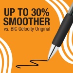 BIC Gelocity Gel Pen, Medium Point (0.7mm), Black Ink, 12-Count - Image 5