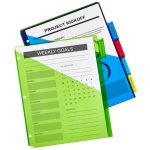 Avery Big Tab Insertable Dividers, 5-Tab, Multicolor, 3 Sets - Image 2