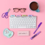 Avery® Margin Ultra Tabs®, 2.5" x 1" Repositionable, 24 Pastel Tabs - Image 7