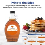 Avery® Printable Durable White Round Labels, Sure Feed® Technology, 2" Diameter, Print-to-the-Edge, Waterproof Labels, Laser & Pigment-Based Inkjet Compatible, 120 Total - Image 3