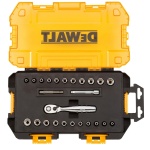 DEWALT Drive Socket Set, SAE/Metric, 1/4-Inch Drive, 25-Piece (DWMT73805) - Image 5