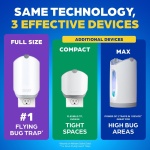 Zevo Flying Insect Trap for Fruit Flies & Gnats, 2 Plug-in Bases, 2 Refills - Image 9