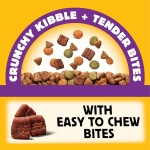 PEDIGREE Tender Bites Small Dog Dry Dog Food Chicken & Steak Flavour 2kg Bag - Image 6