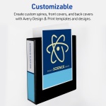 Avery® Heavy-Duty 3 Ring Binder, 2" EZD® Rings, 1 Green Binder - Image 5