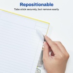 Avery Ultra Tabs, 2" x 1.5" Repositionable, Holographic, 18 Tabs - Image 3