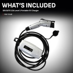 Schumacher Electric Level 1 Portable EV Charger, 12A, 120V – SEV1670 - Image 6