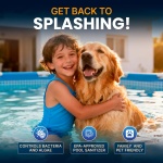 Pool Shark Swimming Pool Chlorine Tablets | 3-Inch Chlorine Tablets | 25 lbs | Slow-Dissolving 90% Active Chlorine Tabs | Pool Chemicals for Inground Pools, Above Ground Pools, Saltwater, Spa, Hot Tub - Image 3