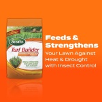 Scotts Turf Builder SummerGuard Lawn Food with Insect Control - Lawn Fertilizer and Insect Killer, 5,000 sq. ft., 13.35 lbs. - Image 2