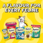 TEMPTATIONS Mix-Ups Adult Cat Treats Tuna, Shrimp & Salmon Flavour, 850g Tub - Image 4