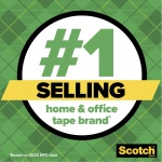 Bundle of Scotch Heavy Duty Packaging Tape, 1.88" x 54.6 yd, Designed for Packing, Shipping and Mailing, 3" Core, 6 Rolls + Scotch Magic Tape, 3 Dispensered Rolls, Clear Tape, 3/4 x 300 Inches - Image 8