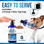 Omega 3 Fish Oil for Dogs - Better Than Salmon Oil for Dogs - Dog Fish Oil Supplement for Shedding, Allergy, Itch Relief - Supports Dry Skin, Joints - Dog Skin and Coat Supplement - Fish Oil Liquid - Image 5