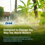 Orbit Traveling Tractor Water Sprinkler - Self-Propelled Traveling Sprinkler for Wide Lawn Coverage - Cast-Iron Body with Adjustable Coverage - Three-Speed - Automatic Shut Off - 58322 - Image 13