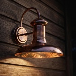 Progress Lighting Brookside Outdoor Wall Light, Copper - Image 2