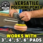Chemical Guys, TORQ 10FX Random Orbital Polisher, 700W, 8mm Orbit, Digital - Image 7