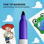 Sharpie Permanent Markers, Toy Story 5 Packaging, Assorted, Fine Point, 24 Count - Image 4