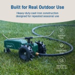 Orbit Traveling Tractor Water Sprinkler - Self-Propelled Traveling Sprinkler for Wide Lawn Coverage - Cast-Iron Body with Adjustable Coverage - Three-Speed - Automatic Shut Off - 58322 - Image 7