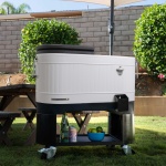 Permasteel 120-Qt Rolling Ice Chest - Image 2
