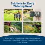 Orbit Traveling Tractor Water Sprinkler - Self-Propelled Traveling Sprinkler for Wide Lawn Coverage - Cast-Iron Body with Adjustable Coverage - Three-Speed - Automatic Shut Off - 58322 - Image 12