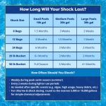 In The Swim Pool Shock - 68% Cal-Hypo Granular Sanitizer - 12 x 1 Pound - Image 4