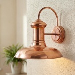 Progress Lighting Brookside Outdoor Wall Light, Copper - Image 3
