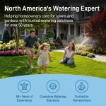 Orbit Traveling Tractor Water Sprinkler - Self-Propelled Traveling Sprinkler for Wide Lawn Coverage - Cast-Iron Body with Adjustable Coverage - Three-Speed - Automatic Shut Off - 58322 - Image 11