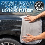 Chemical Guys, Waffle Weave Gray Matter Microfiber Drying Towel, 25 x 36 in - Image 6