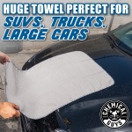 Chemical Guys, Waffle Weave Gray Matter Microfiber Drying Towel, 25 x 36 in - Image 9